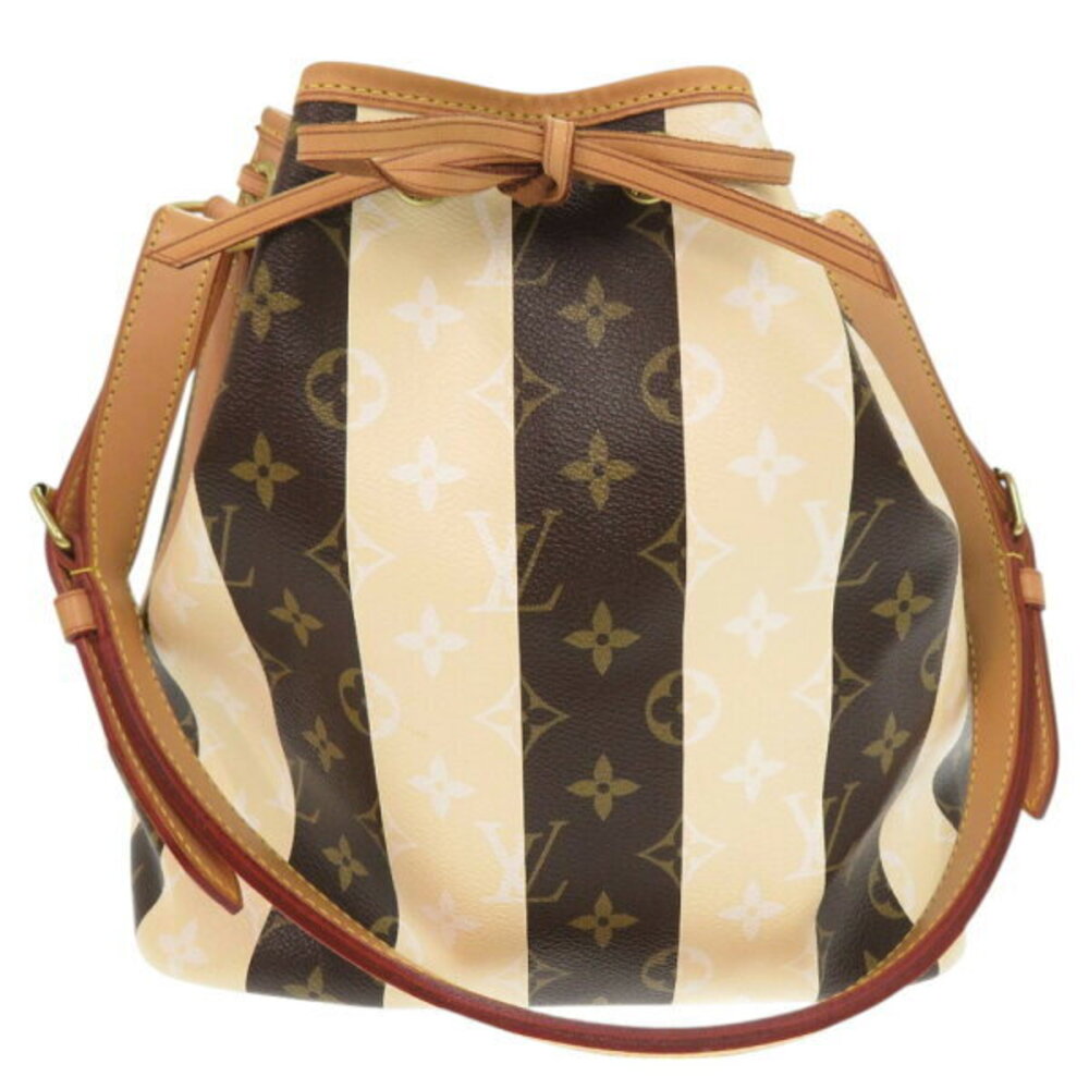 Louis Vuitton Monogram Rayeur Beige Brown Shoulder Bag LV
